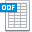 OpenDocument Spreadsheet Icon