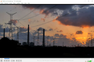 Näyttökuva .ogv-tiedostosta VideoLAN VLC-mediasoittimessa 3